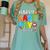 Happy Last Day Of School Teacher Student Graduation Women's Comfort Colors T-Shirt Chalky Mint