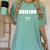 High School College Senior Graduation TShirt 2018 Women's Comfort Colors T-Shirt Chalky Mint