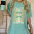 High School Graduate Queen Class Of 2021 Graduation Women's Comfort Colors T-Shirt Chalky Mint