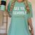 High School Graduation Class Of 2018 Shirt Women's Comfort Colors T-Shirt Chalky Mint