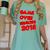 High School Graduation Tshirt Game Over Senior Class Of 2018 Women's Comfort Colors T-Shirt Chalky Mint