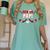 Hockey Senior Papi Graduation Class Of 2026 Kids Women's Comfort Colors T-Shirt Chalky Mint