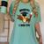 Hoot I Did It Grad Owl Holding Graduation Diploma Congrats Women's Comfort Colors T-Shirt Chalky Mint
