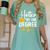 Hotter By One Degree Graduation 2025 Women's Comfort Colors T-Shirt Chalky Mint