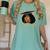 Its Doctor Actually Graduation Healthcare Afro Women Women's Comfort Colors T-Shirt Chalky Mint
