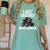 I Just Crushed High School Graduation Monster Truck Shirt Women's Comfort Colors T-Shirt Chalky Mint