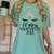 Kids Lil Miss Kindergarten Grad Shirt Graduation Shirts 2018 Women's Comfort Colors T-Shirt Chalky Mint