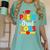 Kids Pre-K Grad 2025 Preschool Graduation 2025 Women's Comfort Colors T-Shirt Chalky Mint