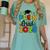 Kids Pre-K Grad 2025 Preschool Prek Graduation Women's Comfort Colors T-Shirt Chalky Mint