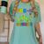 Kids Pre-K Graduate Brontosaurus Dino Pre Kindergarten Graduation Women's Comfort Colors T-Shirt Chalky Mint
