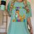 Kids Preschool Graduate Dinosaur Trex Preschool Graduation Women's Comfort Colors T-Shirt Chalky Mint
