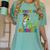 Kids Preschool Graduate T-Rex Dinosaur Preschool Graduation Women's Comfort Colors T-Shirt Chalky Mint