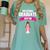 Kids Princess Girl Preschool Graduate 2018 Graduation Pre-K Women's Comfort Colors T-Shirt Chalky Mint