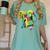 Kids Teens Graduation I Heart My Teachers I Love My Teachers Women's Comfort Colors T-Shirt Chalky Mint