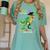 Kindergarten Graduation 1st Here We Come Class 2023 Dinosaur Women's Comfort Colors T-Shirt Chalky Mint