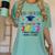 Kindergarten Graduation Class Of 2022 1st Grade Here I Come Women's Comfort Colors T-Shirt Chalky Mint
