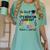 Kindergarten Graduation Graduate 1st Grade Here I Come Kids Women's Comfort Colors T-Shirt Chalky Mint