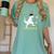Kindergarten Graduation Shirt 2019 Dinosaur Graduate Party Women's Comfort Colors T-Shirt Chalky Mint