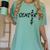 Lacrosse Senior 2024 Sticks And Ball Graduation Women's Comfort Colors T-Shirt Chalky Mint