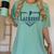 Lacrosse Senior Night Lacrosse Senior 2025 Graduation 33 Women's Comfort Colors T-Shirt Chalky Mint
