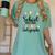 Last Day Autographs 1st Grade Graduation Boys Girls Groovy Women's Comfort Colors T-Shirt Chalky Mint