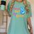 Last Day Of School Peace Out Grade 4 Graduation Kids Women's Comfort Colors T-Shirt Chalky Mint