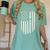 Last First Day Senior 2026 USA Flag Graduation Class Of 2026 Women's Comfort Colors T-Shirt Chalky Mint