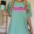 Latina Graduation Educated Latina Chingona With A Masters Women's Comfort Colors T-Shirt Chalky Mint