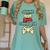 Level Complete Jr High School Graduation Grad Slogan T Shirt Women's Comfort Colors T-Shirt Chalky Mint