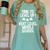 Level Up Middle School 5th Grade Graduation Party Women's Comfort Colors T-Shirt Chalky Mint