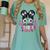 Lil Miss 1st Grade Grad Graduation Last Day Of 1st Grade Women's Comfort Colors T-Shirt Chalky Mint