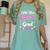 Little Miss Pre-K Grad 2025 Coquette Preschool Graduation Women's Comfort Colors T-Shirt Chalky Mint