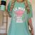 Little Miss Pre-K Grad 2025 Preschool Graduation Girls Kids Women's Comfort Colors T-Shirt Chalky Mint