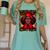 Little Miss Pre-K Grad 2026 Girl Preschool Graduation Women's Comfort Colors T-Shirt Chalky Mint