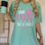Little Miss Pre-K Grad Preschool Prek Graduation 2025 Women's Comfort Colors T-Shirt Chalky Mint
