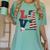 Love Coast Guard Mom Proud Coast Guard Graduation Mom Women's Comfort Colors T-Shirt Chalky Mint