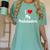 I Love My PreSchool Students Teachers Educators Graduation Women's Comfort Colors T-Shirt Chalky Mint