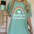 Masters Degree In Education Graduation Matching Graduate Women's Comfort Colors T-Shirt Chalky Mint