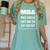 MBA Graduation Women's Comfort Colors T-Shirt Chalky Mint