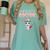 Med School Graduation Bunny Medical New Doctor Women's Comfort Colors T-Shirt Chalky Mint