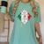Mexican Pride Graduation 2019 Tshirt Women's Comfort Colors T-Shirt Chalky Mint