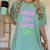 MIss Ms Mrs Dr Graduation Phd Pink And Green Class 2021 Women's Comfort Colors T-Shirt Chalky Mint