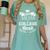 Mom Proud Of a College Grad 2019 Family Graduation Shirt Women's Comfort Colors T-Shirt Chalky Mint