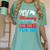 My Mommy Did It And She Did It For Me Mom Nurse Graduation Women's Comfort Colors T-Shirt Chalky Mint