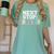 Next Stop Kindergarten Tshirt For Preschool Graduation Women's Comfort Colors T-Shirt Chalky Mint