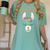 No Prob Llama Birthday Graduation Women Kids Girls Women's Comfort Colors T-Shirt Chalky Mint