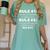 Nuclear Engineer Is Always Right Funny Graduation Graduate Women's Comfort Colors T-Shirt Chalky Mint