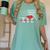 Nurse 2018 American Flag Tee Nursing School Graduation Women's Comfort Colors T-Shirt Chalky Mint