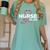 Nurse Graduate Graduation 2018 Nursing School Shirt Women's Comfort Colors T-Shirt Chalky Mint