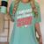 Nurse Graduation I Survived My Girlfriends Nursing Degree Women's Comfort Colors T-Shirt Chalky Mint
